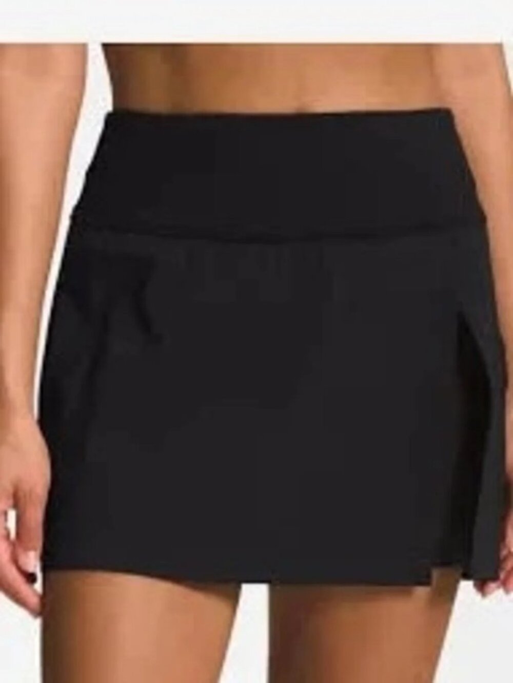 The North Face Womens Arque Black Athletic Skort Lined Athleisure Size L